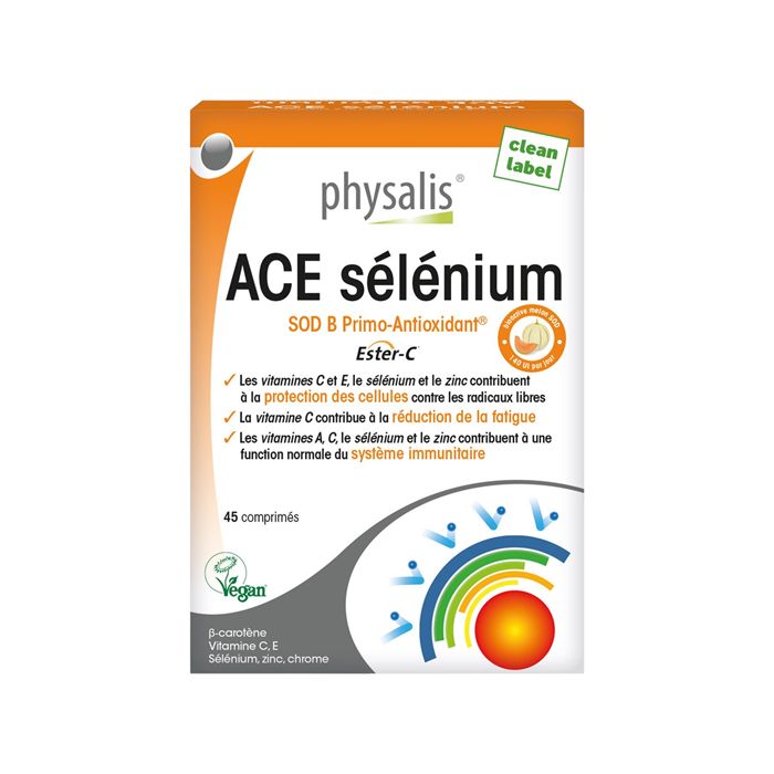 ACE SELENIUM + ZINC-45 COMPRIMES ACE SELENIUM + ZINC-45 COMPRIMES