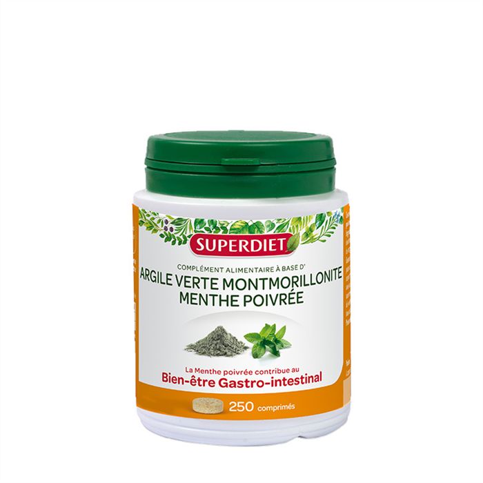 ARGILE VERTE 250 COMPRIMES ARGILE VERTE 250 COMPRIMES