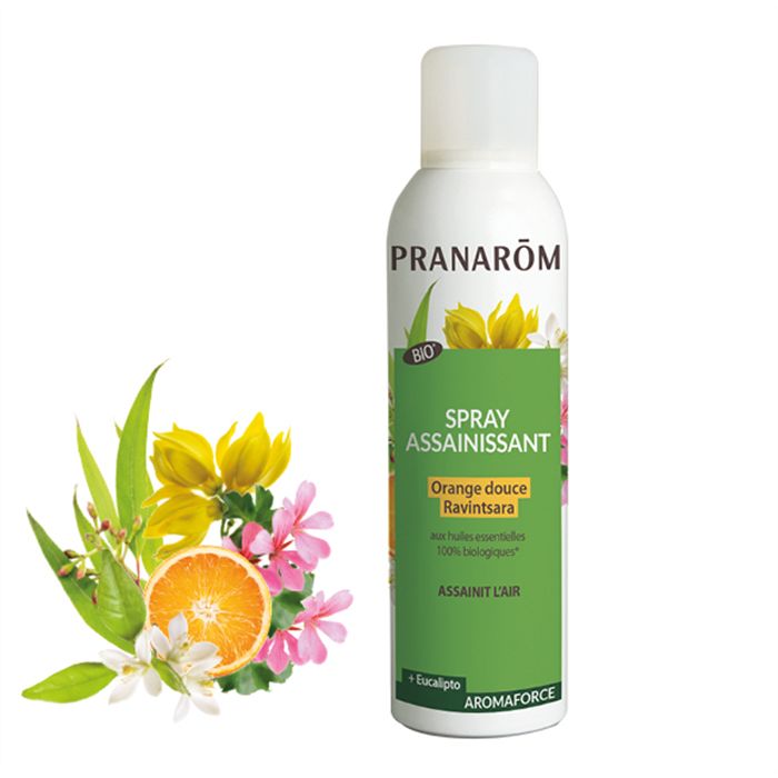 AROMAFORCE SPRAY ASSAINISSANT ORANGE DOUCE RAVINTSARA 150ML AROMAFORCE SPRAY ASSAINISSANT ORANGE DOUCE RAVINTSARA 150ML