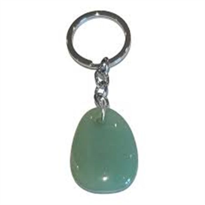 AVENTURINE VERTE-PORTE CLES-QUALITÉ A AVENTURINE VERTE-PORTE CLES-QUALITÉ A