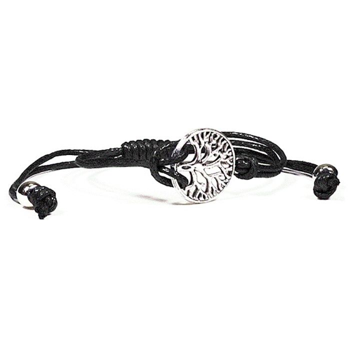 BRACELET ARBRE DE VIE NOIR PETIT 2CM BRACELET ARBRE DE VIE NOIR PETIT 2CM