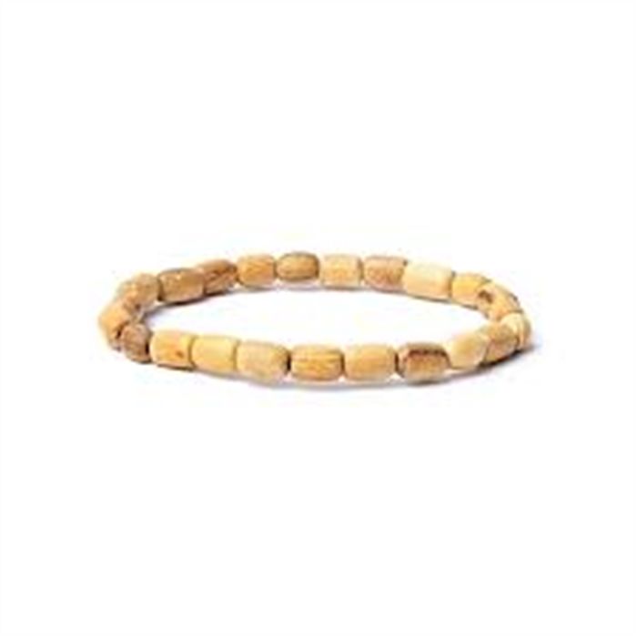 BRACELET PALO SANTO PERLES CYLINDRIQUE 8X0.8CM BRACELET PALO SANTO PERLES CYLINDRIQUE 8X0.8CM