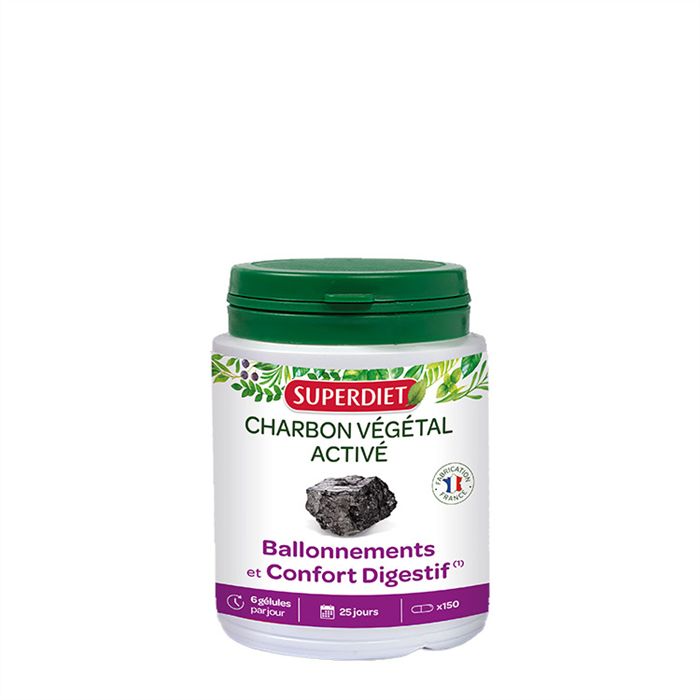 CHARBON VEGETAL ACTIVE 150 GELULES CHARBON VEGETAL ACTIVE 150 GELULES