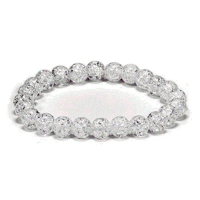 CRISTAL ROCHE IRISÉ-BRACELET 19CM CRISTAL ROCHE IRISÉ-BRACELET 19CM