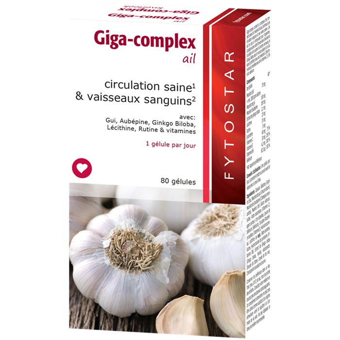 GIGA COMPLEX AIL 160 GÉLULES GIGA COMPLEX AIL 160 GÉLULES