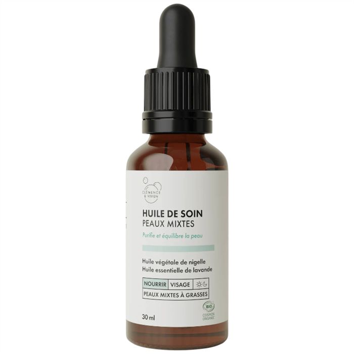 HUILE DE SOIN PEAUX MIXTES 30ML HUILE DE SOIN PEAUX MIXTES 30ML