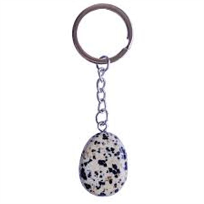 JASPE DALMATIEN-PORTE CLES JASPE DALMATIEN-PORTE CLES