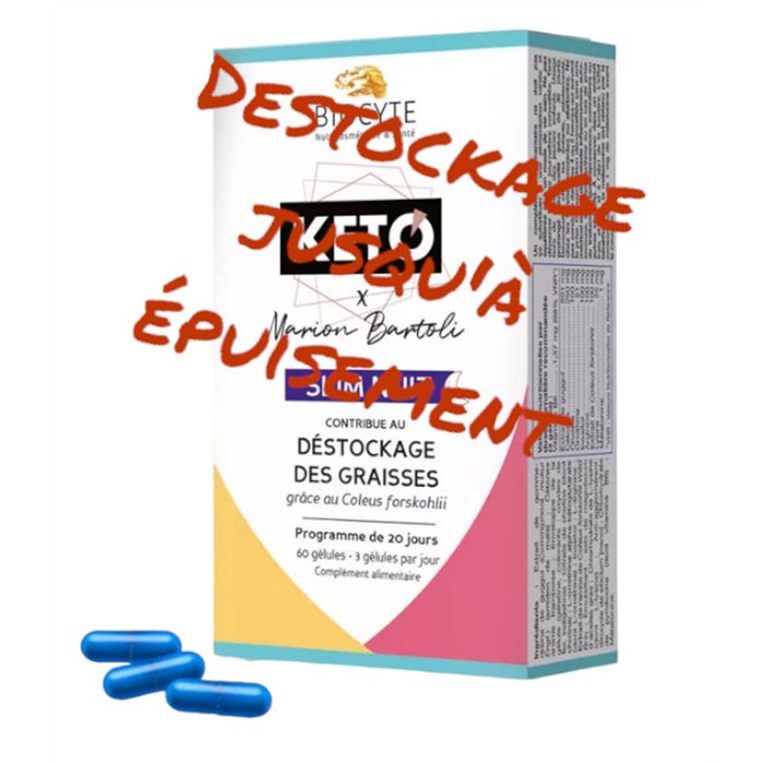 KETO SLIM NUIT-60 GELULES KETO SLIM NUIT-60 GELULES
