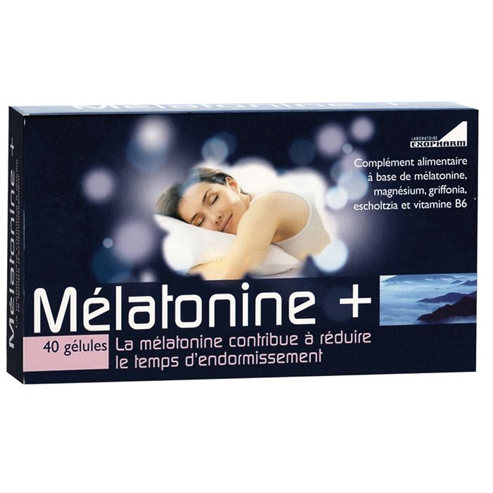 MELATONINE + 40 GELULES NUTRITION CONCEPT MELATONINE + 40 GELULES NUTRITION CONCEPT