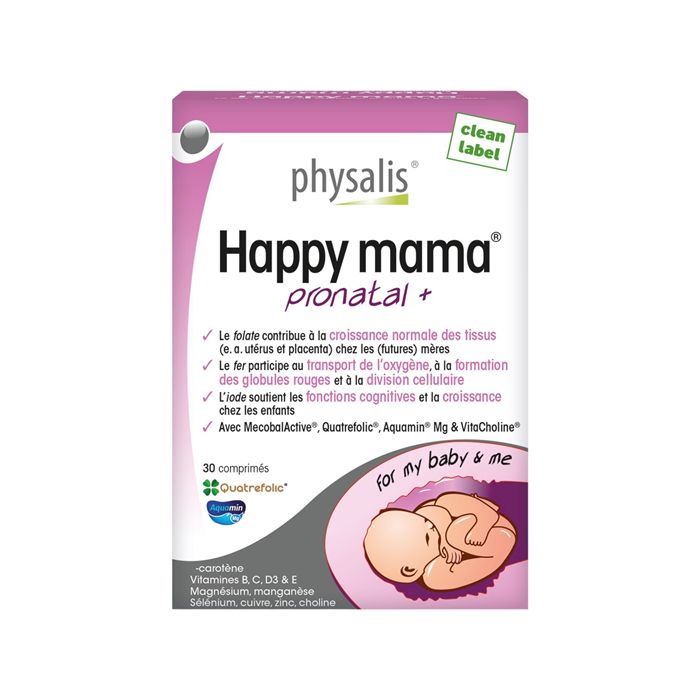 PH HAPPY MAMA PRONATAL+ 30 COMP PH HAPPY MAMA PRONATAL+ 30 COMP