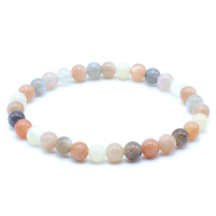 PIERRE DE LUNE MULTICOLOR-BRACELET 8MM PIERRE DE LUNE MULTICOLOR-BRACELET 8MM
