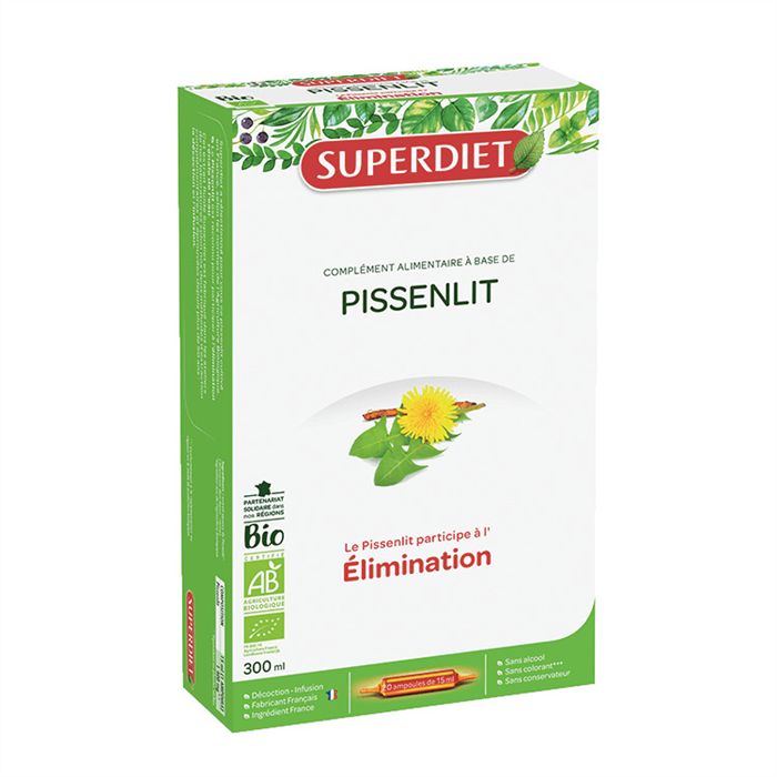 PISSENLIT BIO 20 AMPOULES PISSENLIT BIO 20 AMPOULES
