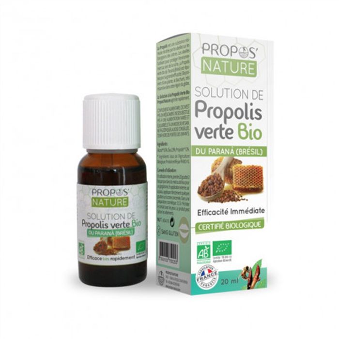 PROPOLIS VERTE SOLUTION BIO 20 ML PROPOLIS VERTE SOLUTION BIO 20 ML