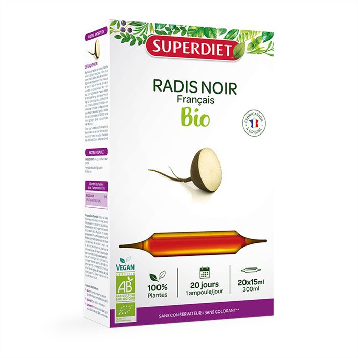 RADIS NOIR 20 AMPOULES BIO RADIS NOIR 20 AMPOULES BIO