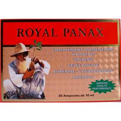 ROYAL PANAX  20 AMPOULES - PL473/20