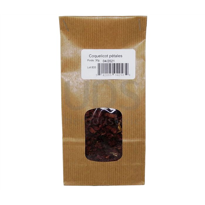 TISANE COQUELICOT 30GR TISANE COQUELICOT 30GR