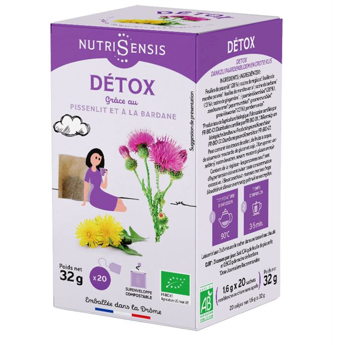 TISANE DETOX 20X1.60GR