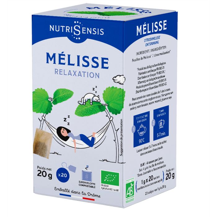 TISANE MELISSE 20X1.00GR TISANE MELISSE 20X1.00GR