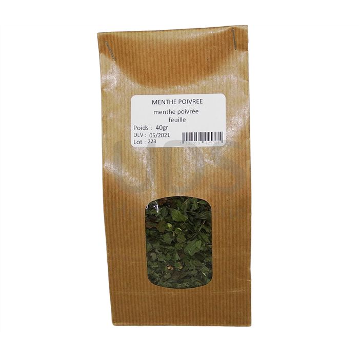 TISANE MENTHE POIVREE 40GR TISANE MENTHE POIVREE 40GR