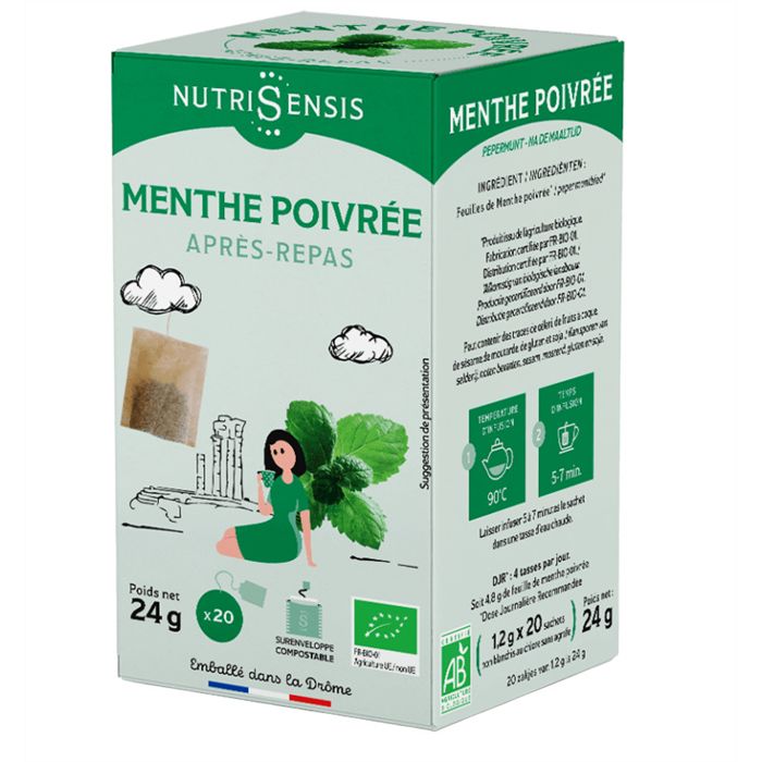TISANE MENTHE POIVREE-APRES REPAS 20X1.2GR TISANE MENTHE POIVREE-APRES REPAS 20X1.2GR